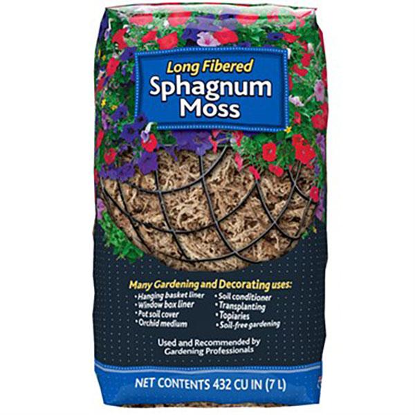 MOSS SPHAGNUM LONG FIBER 432 CU