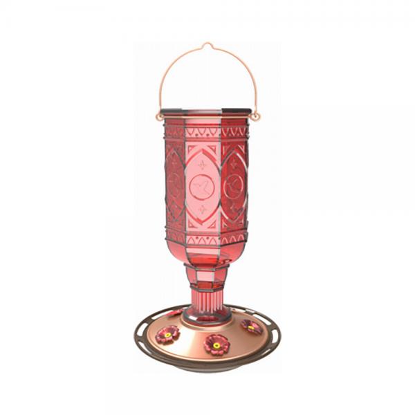 RED HUMMINGBIRD FEEDER 20OZ