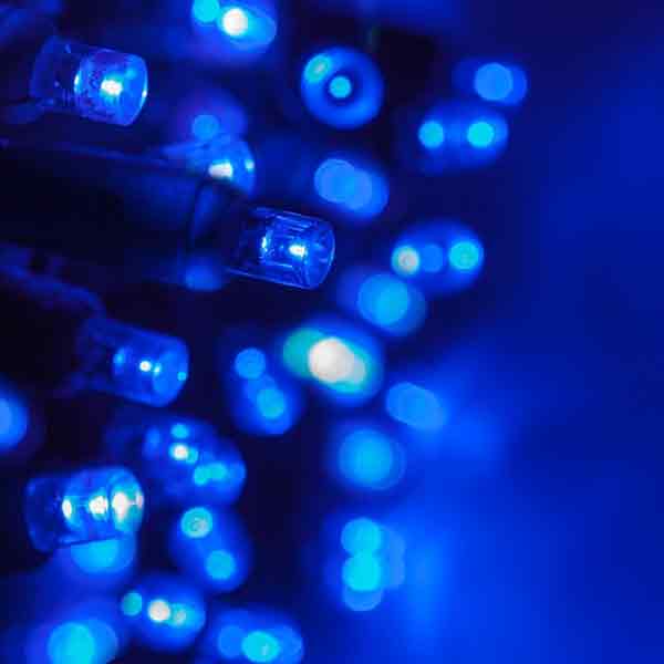 LED BLUE 50 LT SET