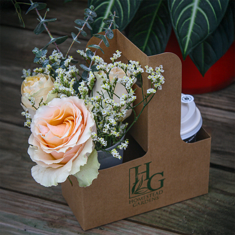 Valentine\'s Day Coffee Carrier (Pre-Order)