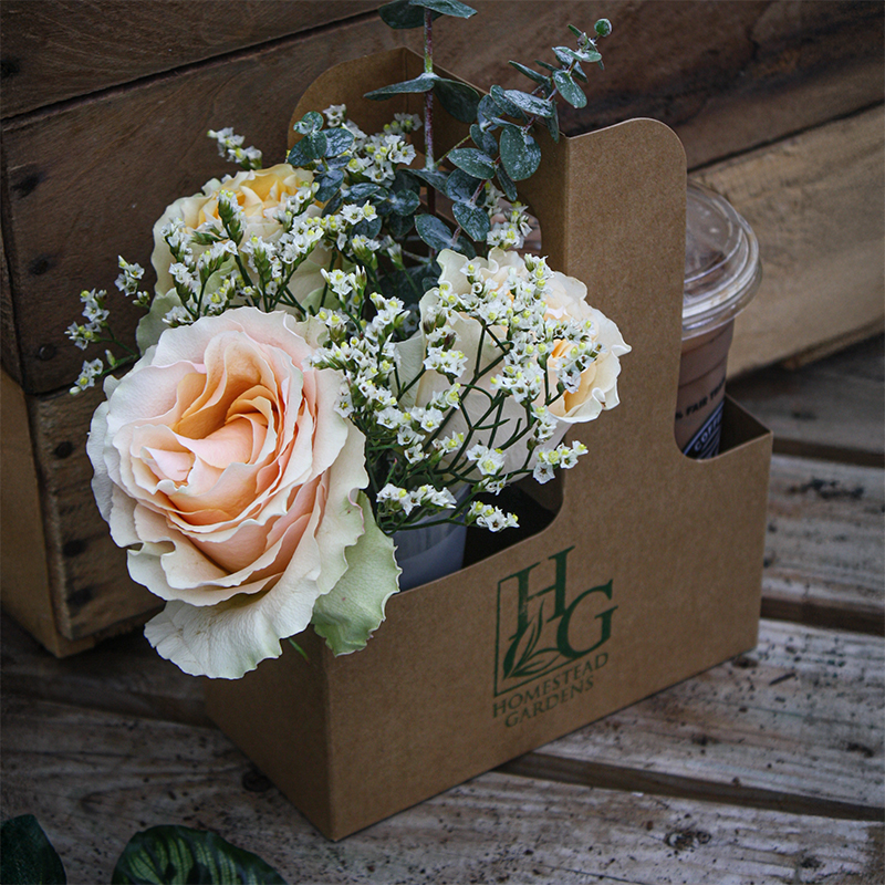 Valentine\'s Day Coffee Carrier (Pre-Order)